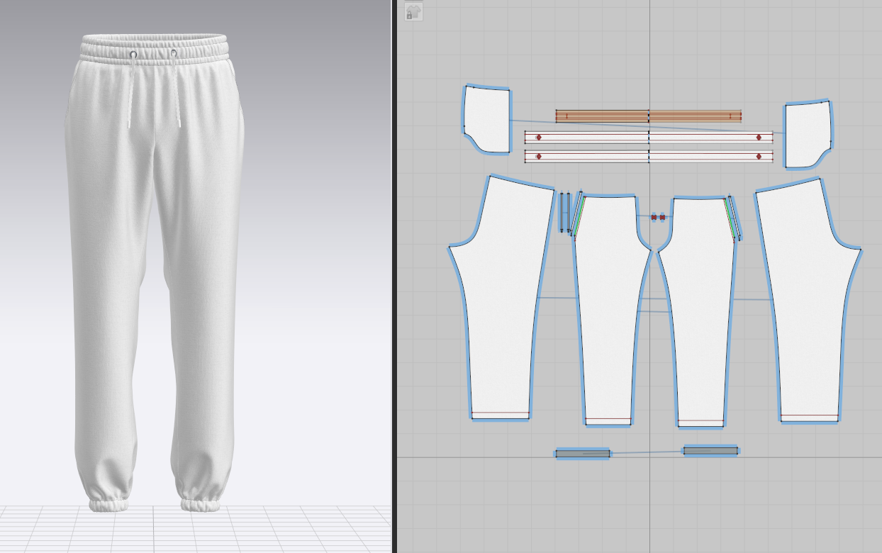 Men's Regular Jogger 3d Model Marvelous Designer-Clo3d-fbx-obj-Zprj