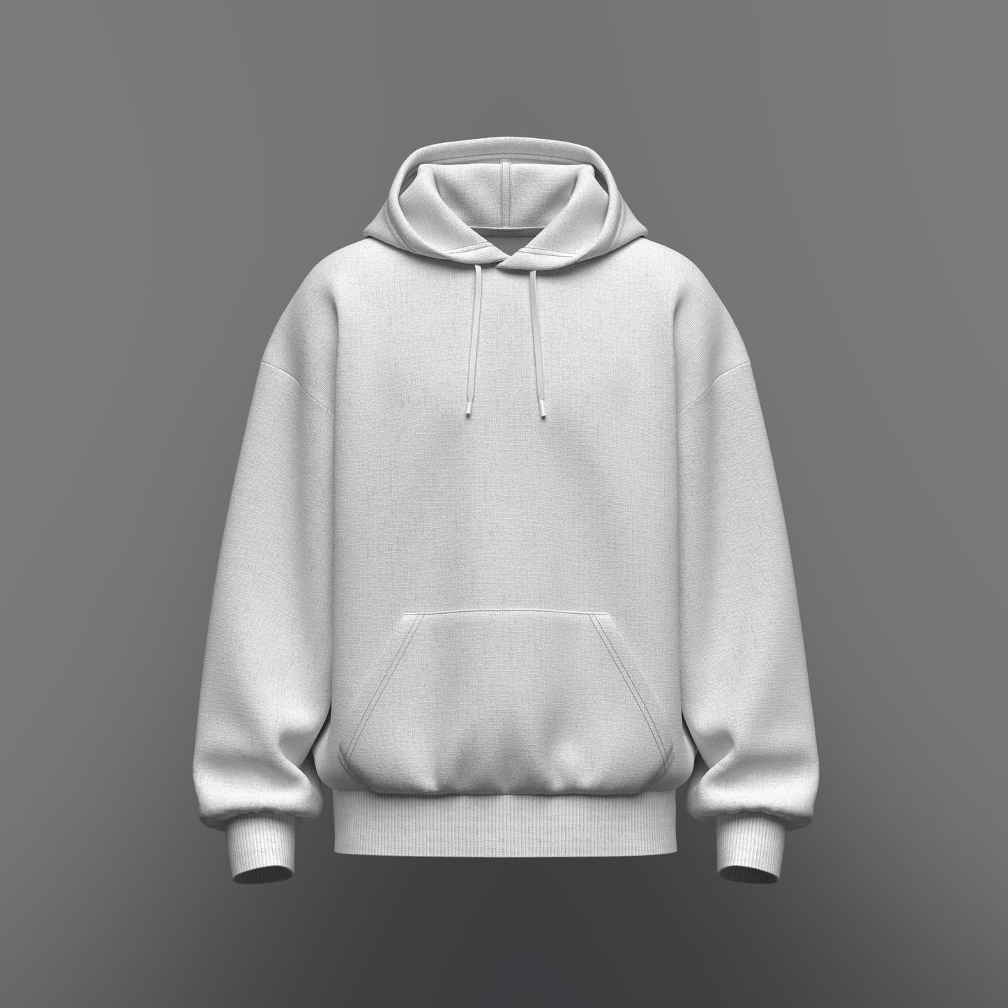 Men's Oversize Hoodie 3d Model Marvelous Designer-Clo3d-fbx-obj-Zprj