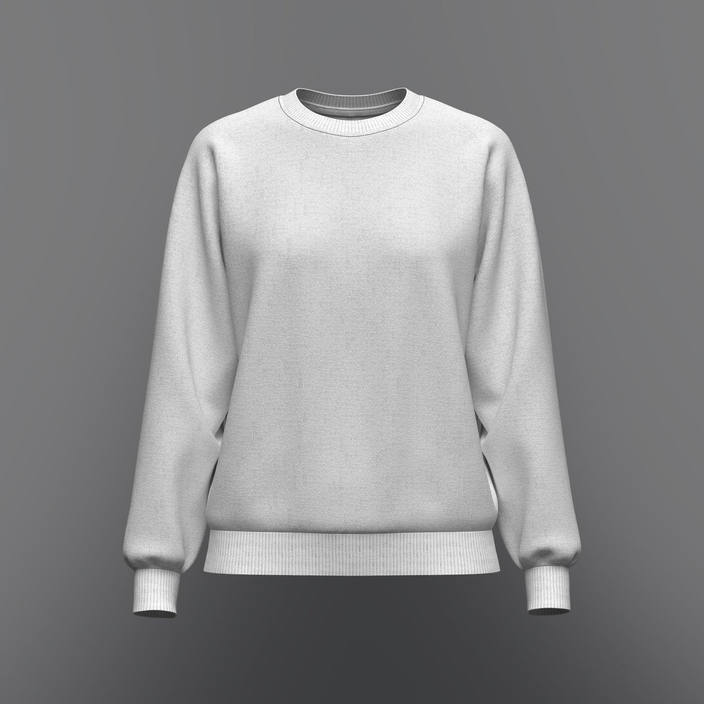 Women's Loose fit Raglan Sweatshirt 3d Model Marvelous Designer-Clo3d-fbx-obj-Zprj