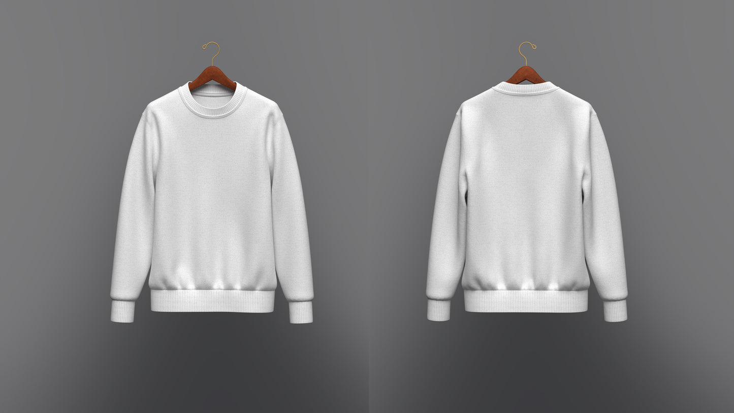 Sweatshirt_ Hanged 3d Model Marvelous Designer-Clo3d-fbx-obj-Zprj