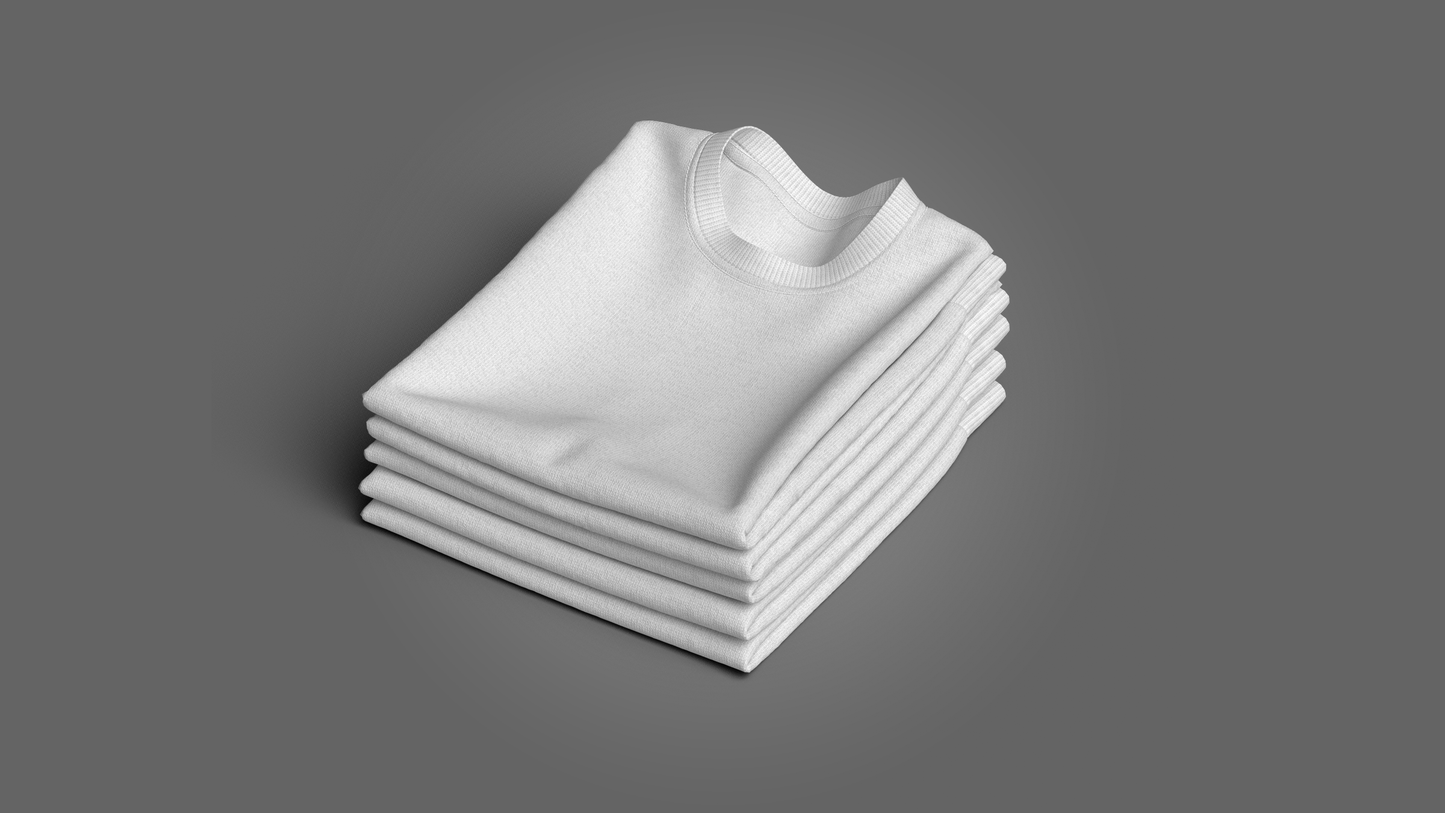 Folded 5 Pile Sweatshirt 3d Model Marvelous Designer-Clo3d-fbx-obj-Zprj