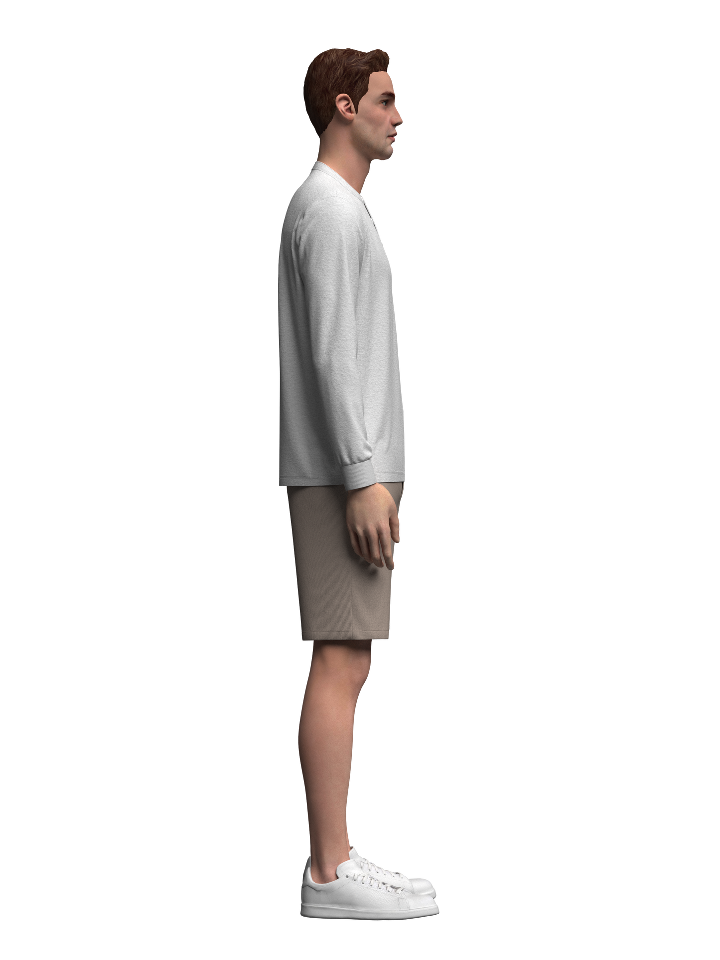 Men's Jersey and Shorts Outfit 3d Model Marvelous Designer-Clo3d-fbx-obj-Zprj