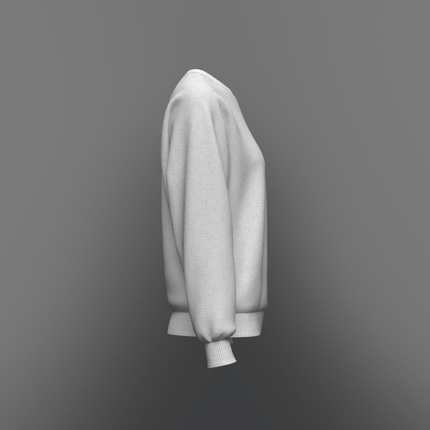 Women's Loose fit Raglan Sweatshirt 3d Model Marvelous Designer-Clo3d-fbx-obj-Zprj