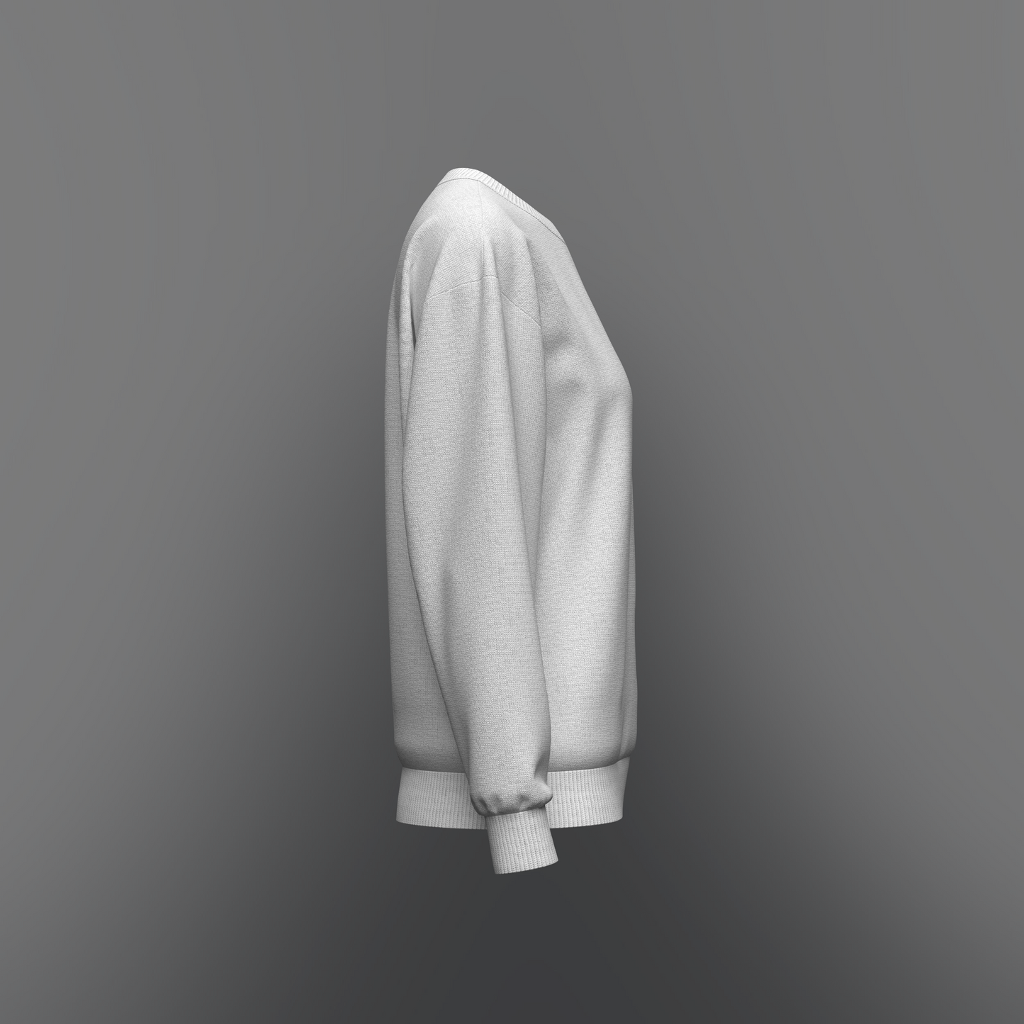 Women's Loose fit Sweatshirt 3d Model Marvelous Designer-Clo3d-fbx-obj-Zprj