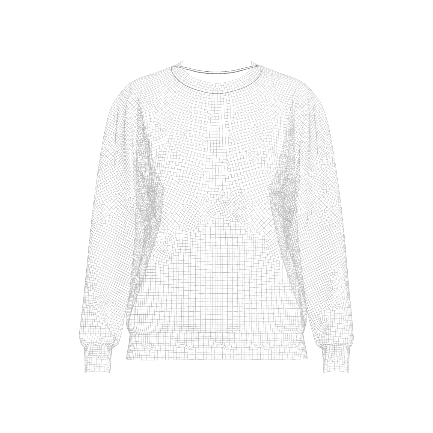 Women's Loose fit Sweatshirt 3d Model Marvelous Designer-Clo3d-fbx-obj-Zprj