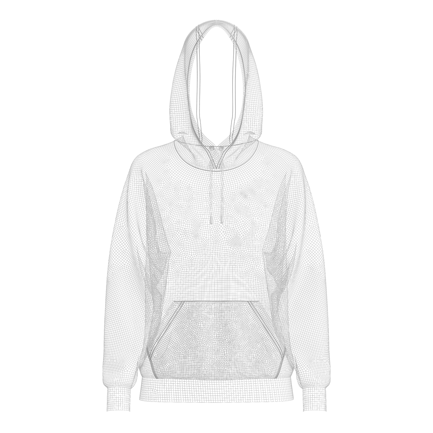 Women Raglan Sleeve Hoodies 3d Model Marvelous Designer-Clo3d-fbx-obj-Zprj