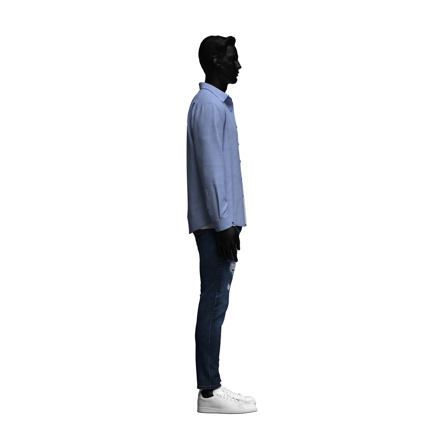 Male Shirt and Jeans Outfit 3d Model Marvelous Designer-Clo3d-fbx-obj-Zprj