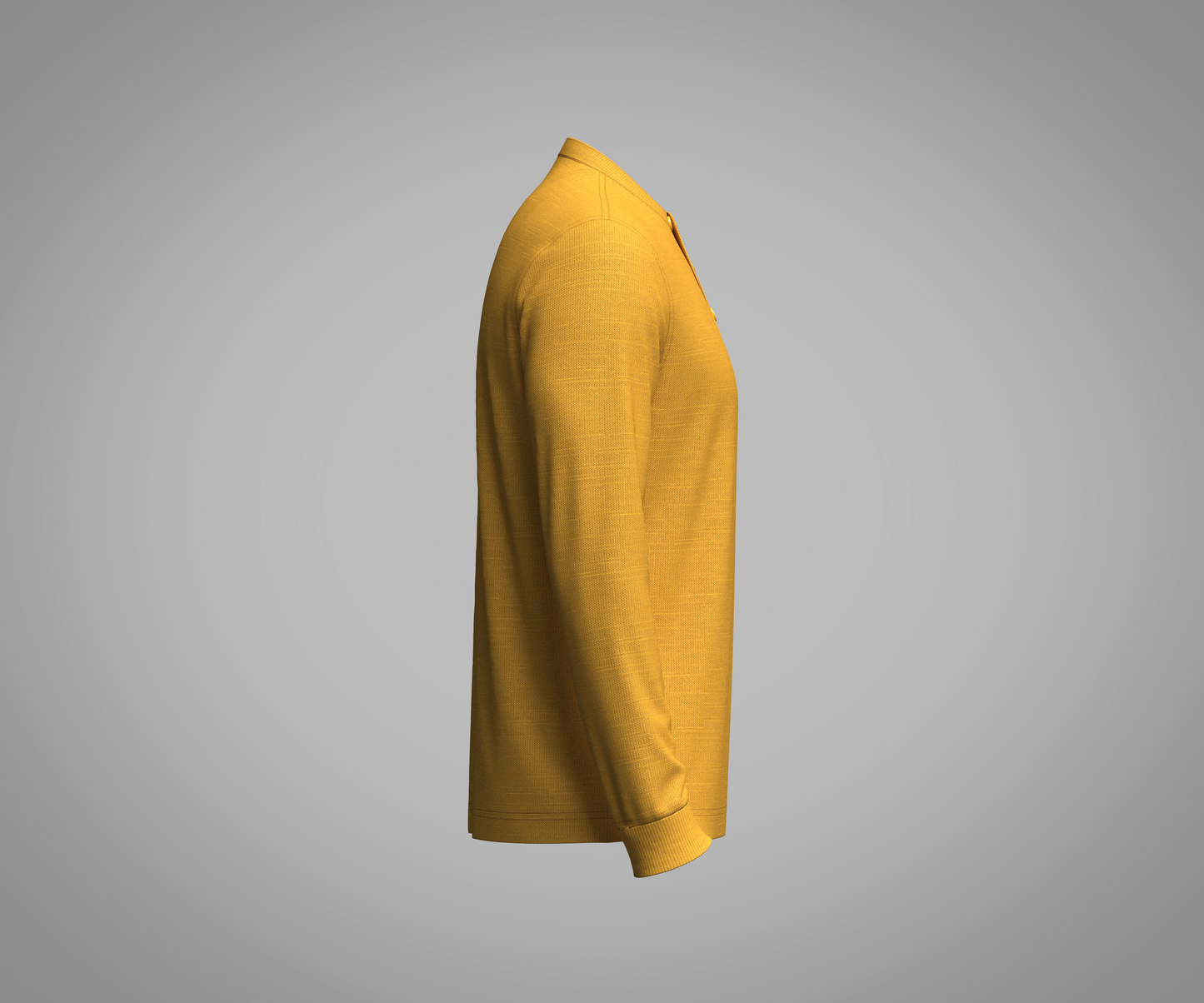 Men's Mandarin Collar Jersey 3d Model Marvelous Designer-Clo3d-fbx-obj-Zprj