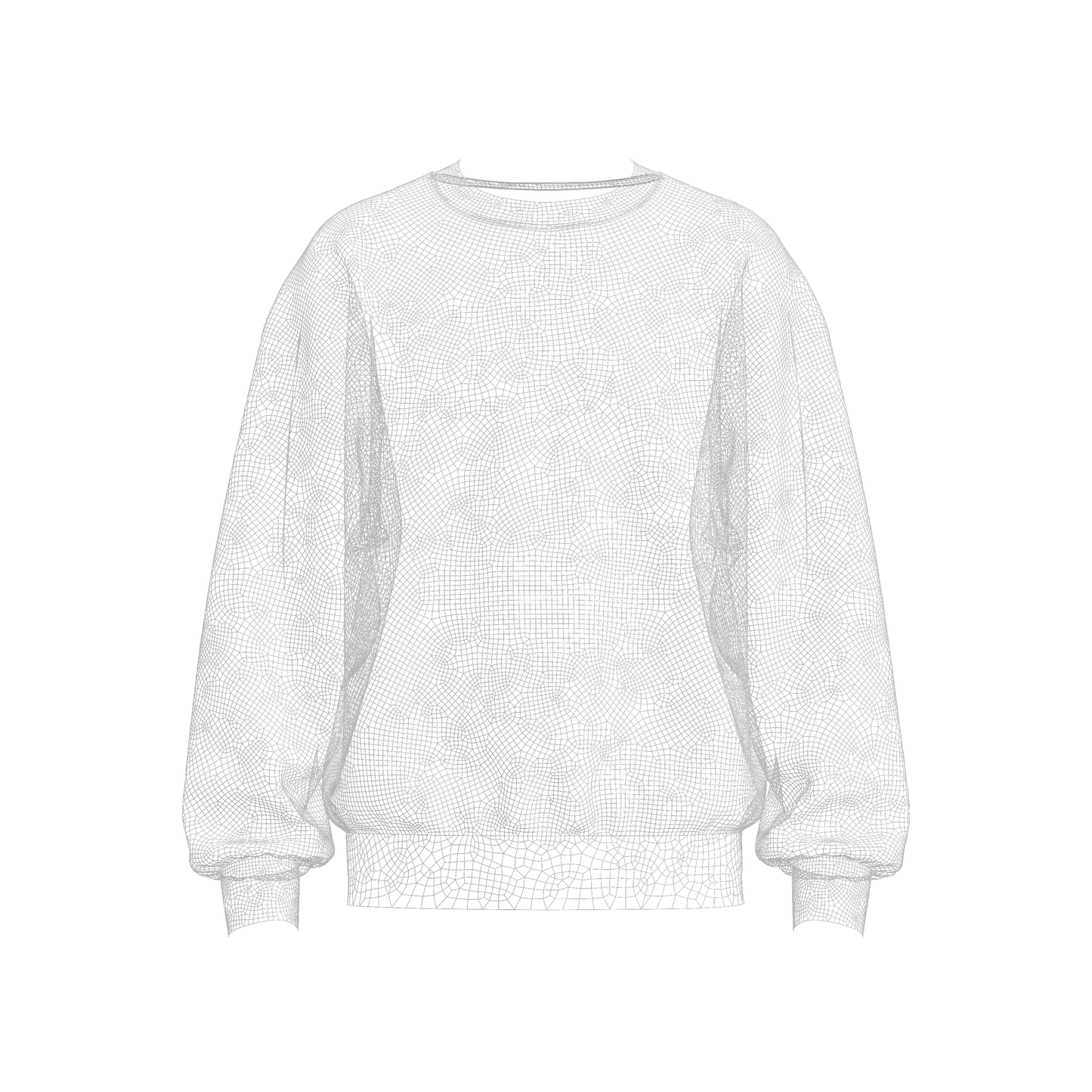 Men's Oversize Sweatshirt 3d Model Marvelous Designer-Clo3d-fbx-obj-Zprj