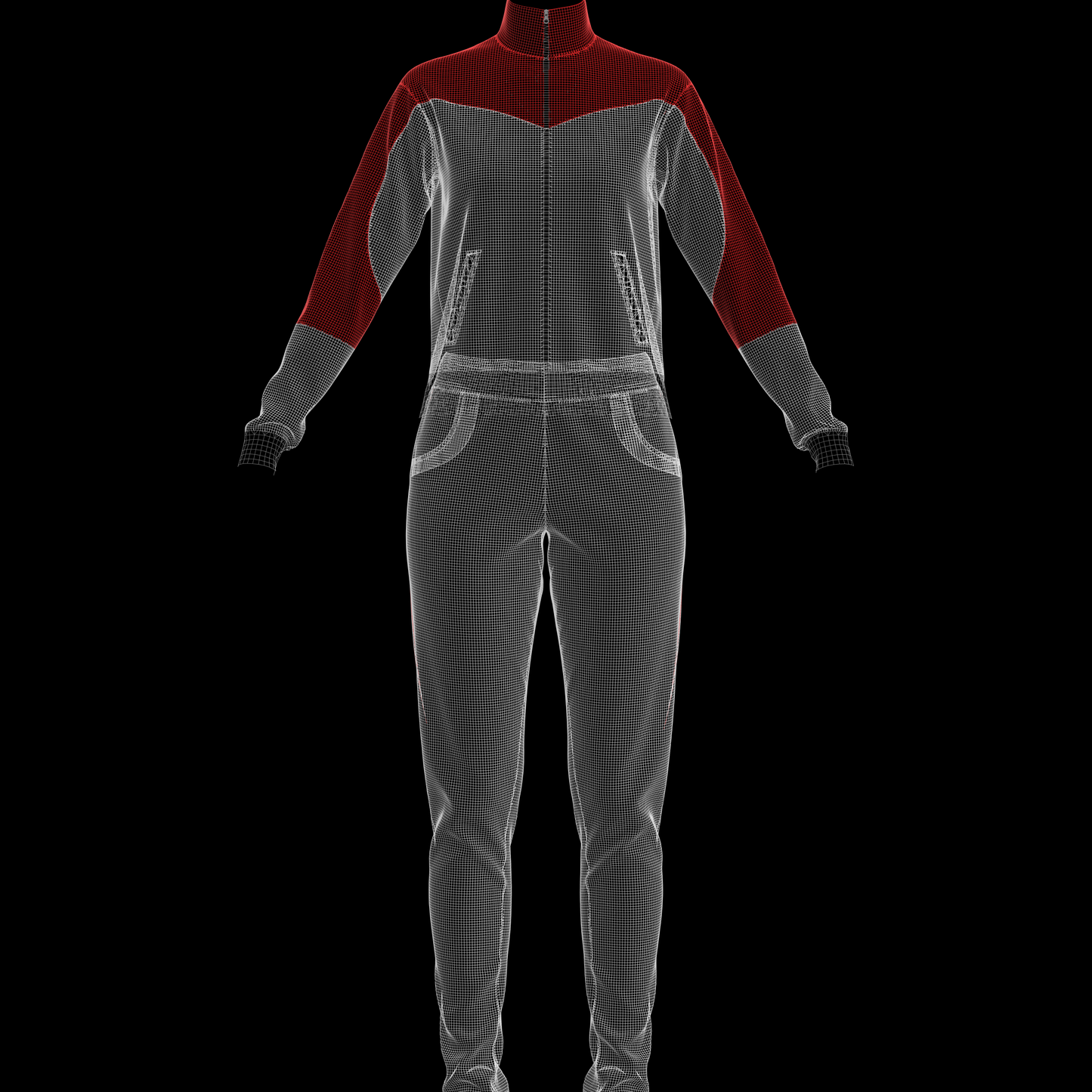 Women Active Wear 3d Model Marvelous Designer-Clo3d-fbx-obj-Zprj