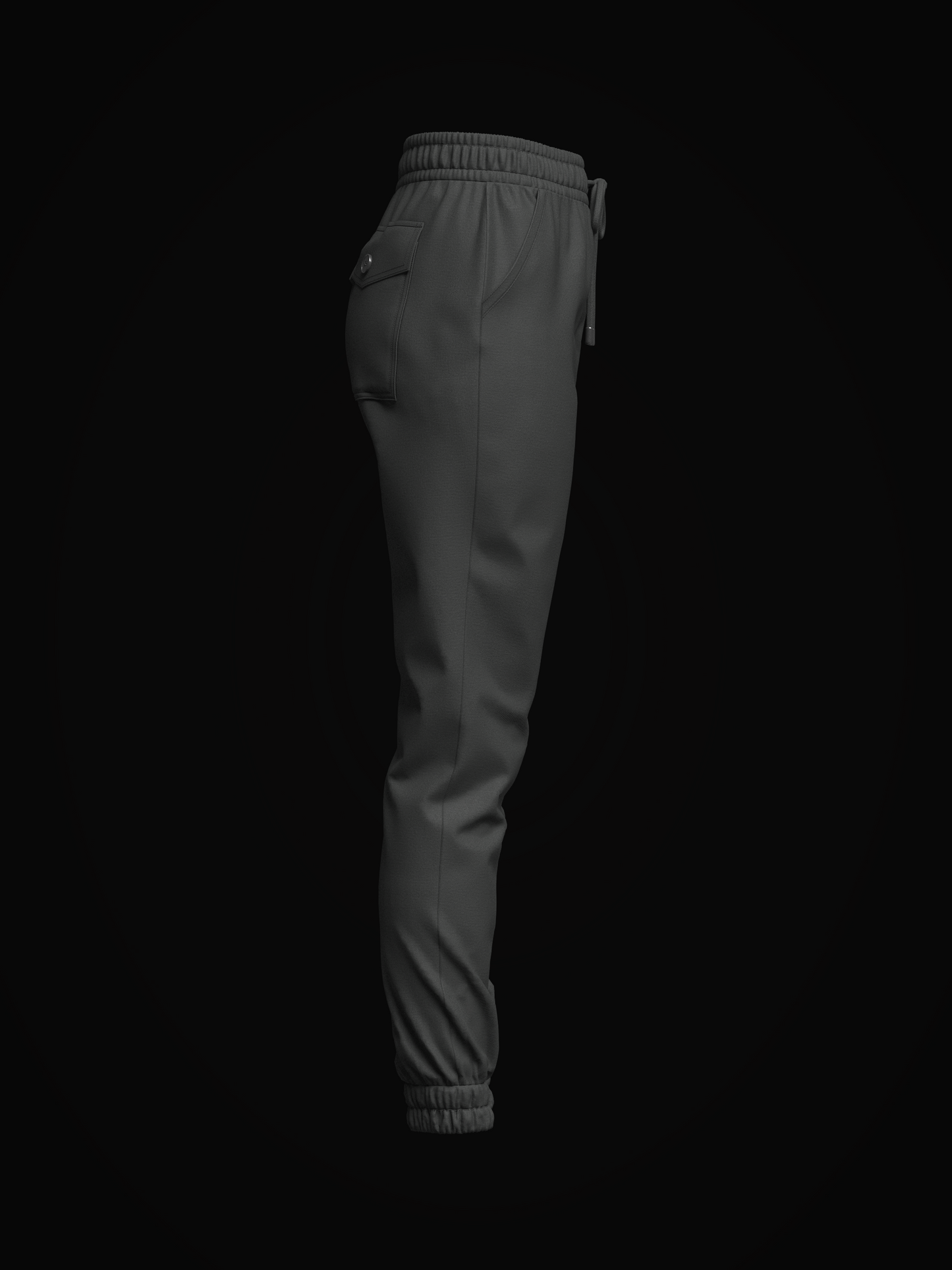 Women's Jogger 3d Model Marvelous Designer-Clo3d-fbx-obj-Zprj