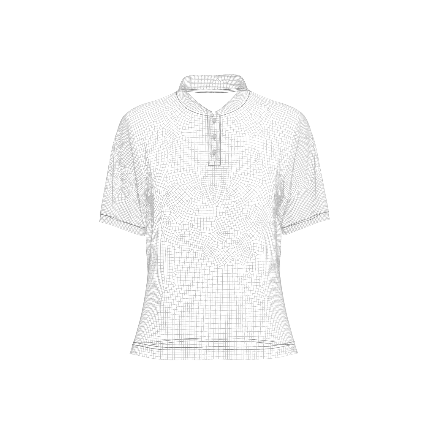 Women Regular Fit Half Sleeve Polo T-Shirt 3d Model Marvelous Designer-Clo3d-fbx-obj-Zprj