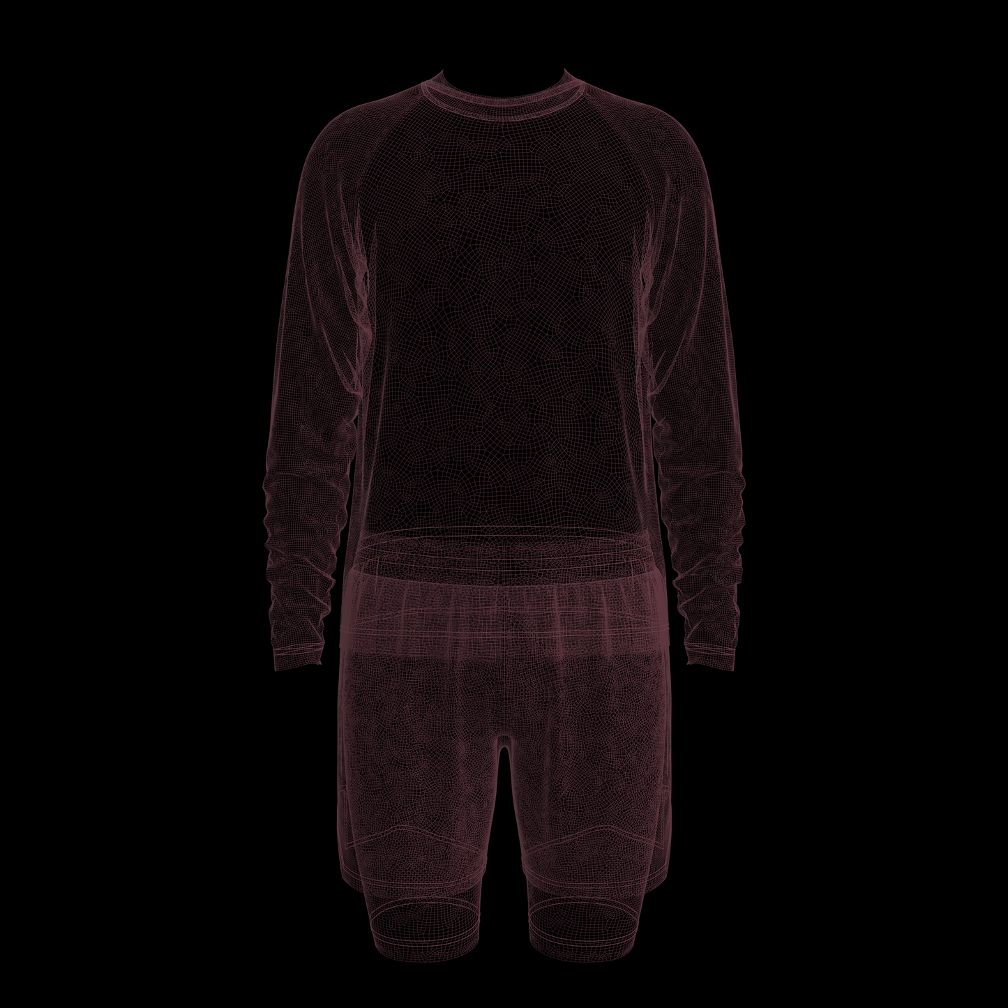 Man Shorts Pant 3d Model Marvelous Designer-Clo3d-fbx-obj-Zprj