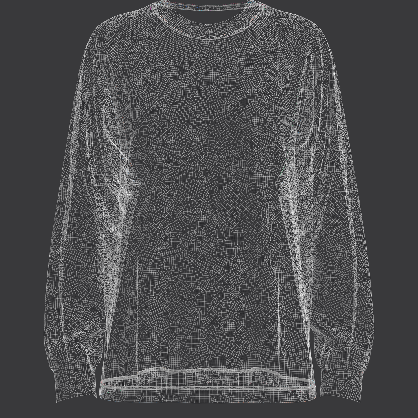 Women's Oversized T-Shirt 3d Model Marvelous Designer-Clo3d-fbx-obj-Zprj