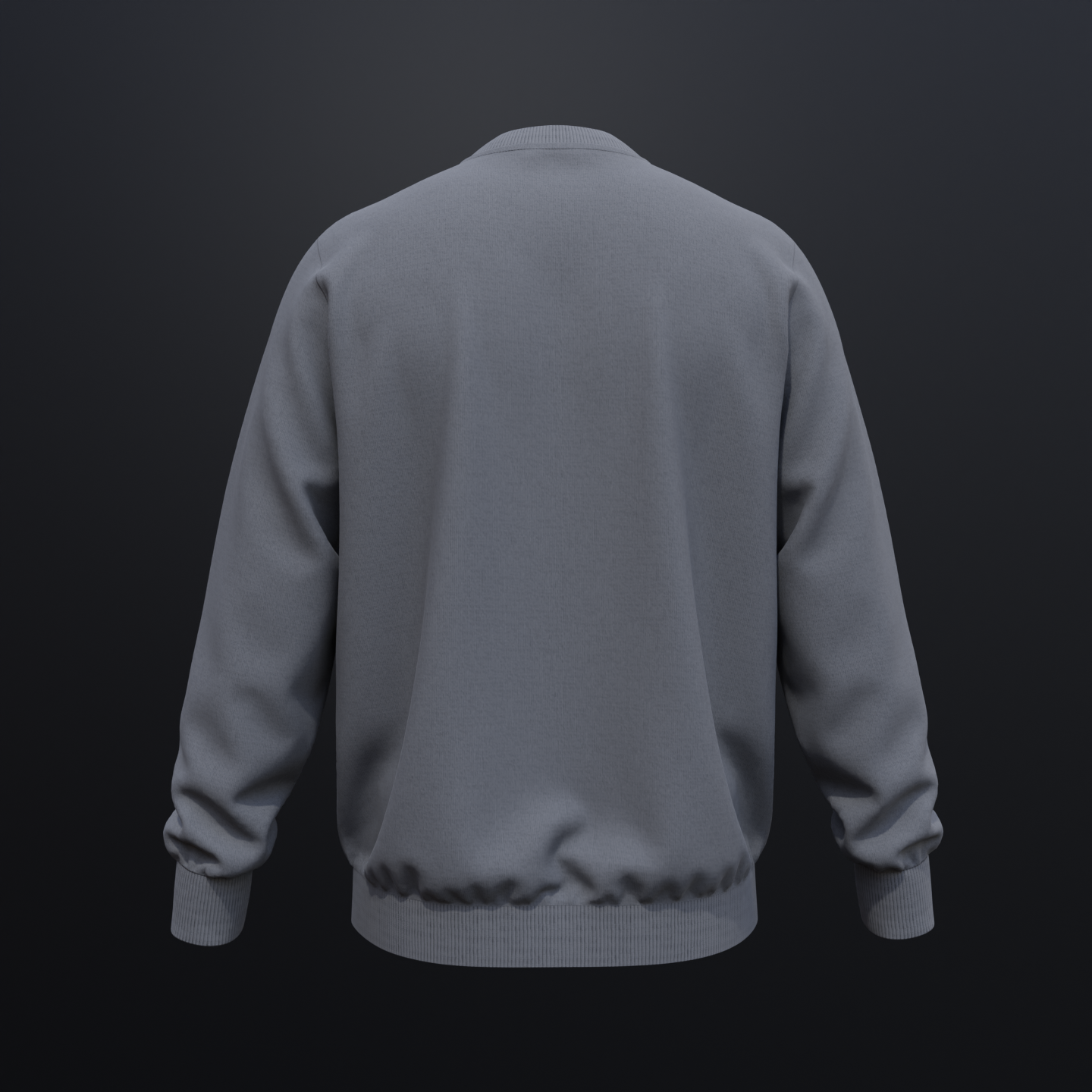 Men's Sweatshirt 3d Model Marvelous Designer-Clo3d-fbx-obj-Zprj