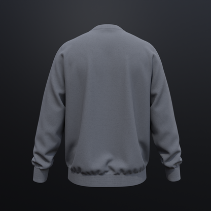 Men's Sweatshirt 3d Model Marvelous Designer-Clo3d-fbx-obj-Zprj