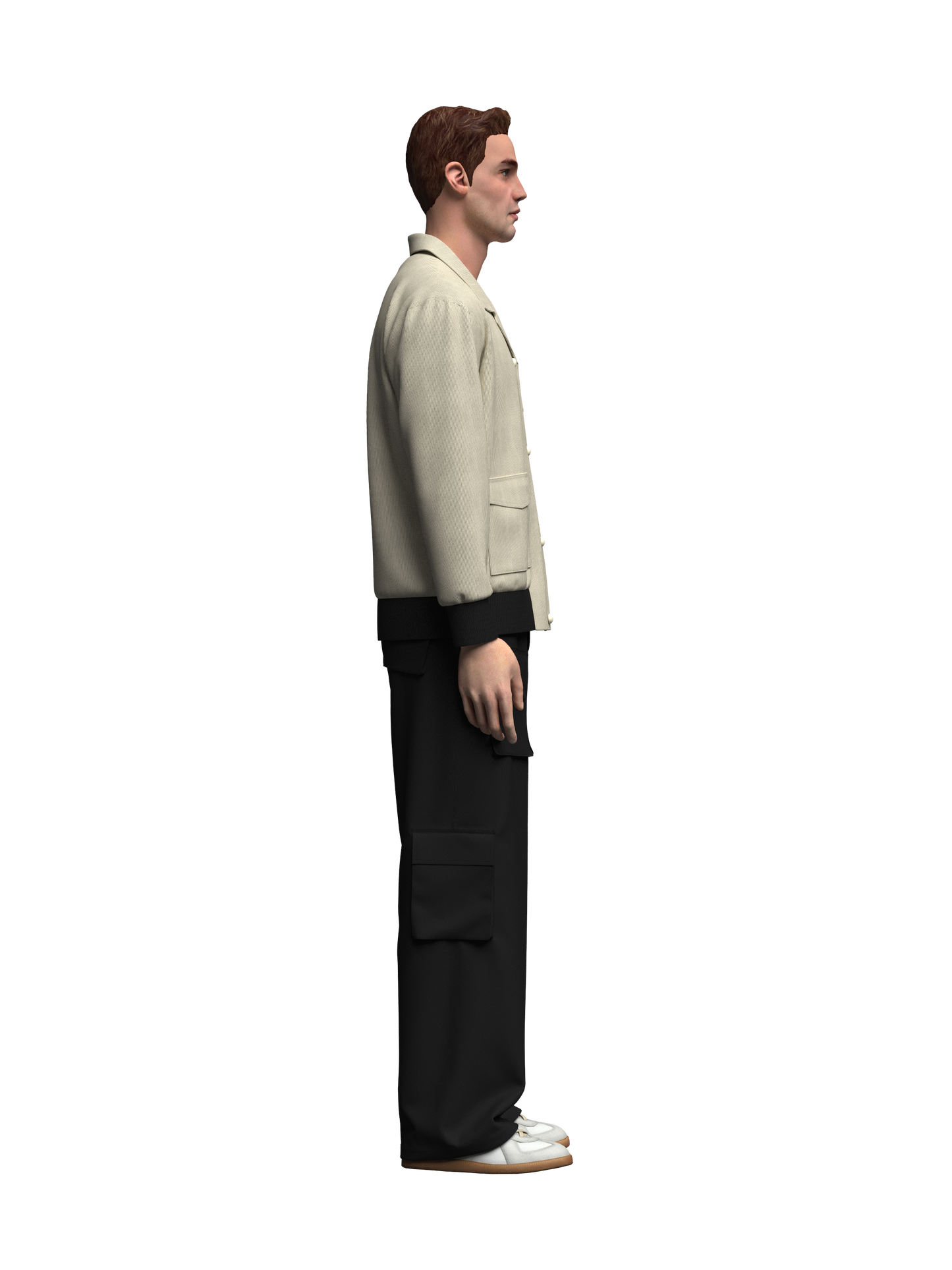 Male Outfit 3d Model Marvelous Designer-Clo3d-fbx-obj-Zprj