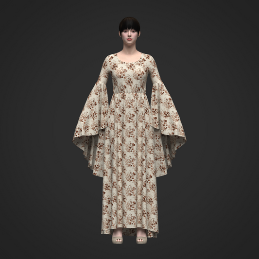 Elf Dress 3d Model Marvelous Designer-Clo3d-fbx-obj-Zprj