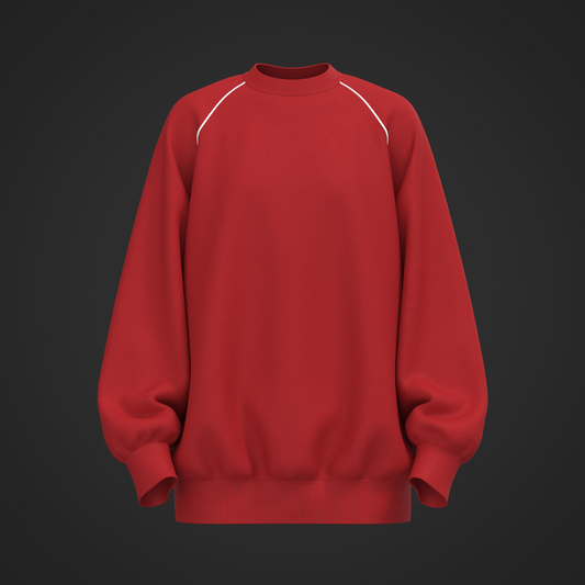Women Oversized Sweatshirt 3d Model Marvelous Designer-Clo3d-fbx-obj-Zprj