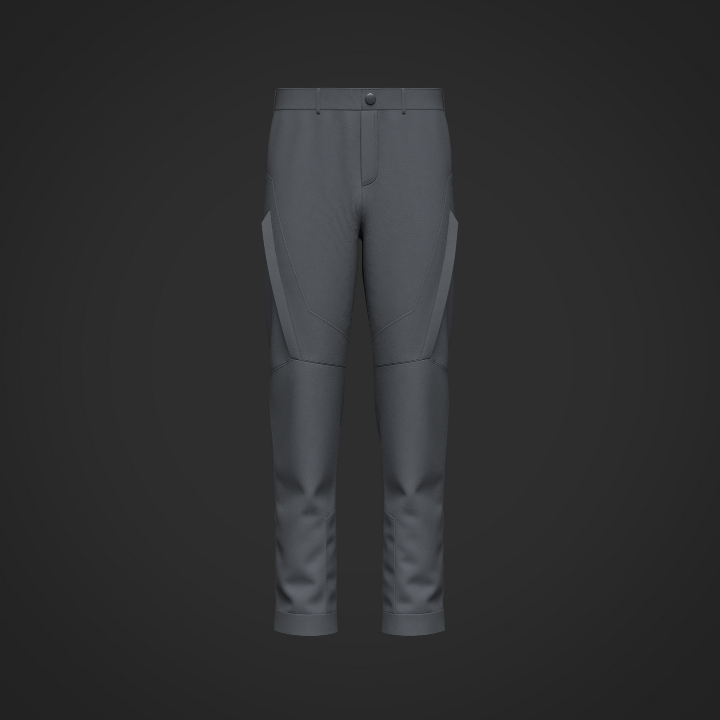 Male Motorcycle Pant 3d Model Marvelous Designer-Clo3d-fbx-obj-Zprj