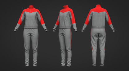 Women Active Wear 3d Model Marvelous Designer-Clo3d-fbx-obj-Zprj