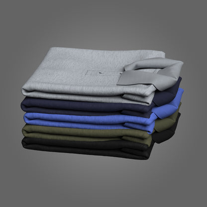 Polos Folded 3d Model Marvelous Designer-Clo3d-fbx-obj-Zprj