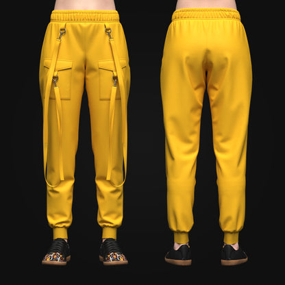 Women's Cargo Pant 3d Model Marvelous Designer-Clo3d-fbx-obj-Zprj