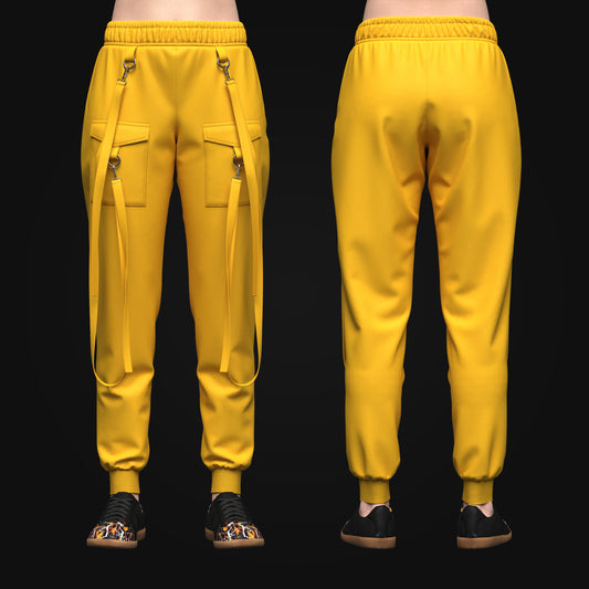 Women's Cargo Pant 3d Model Marvelous Designer-Clo3d-fbx-obj-Zprj