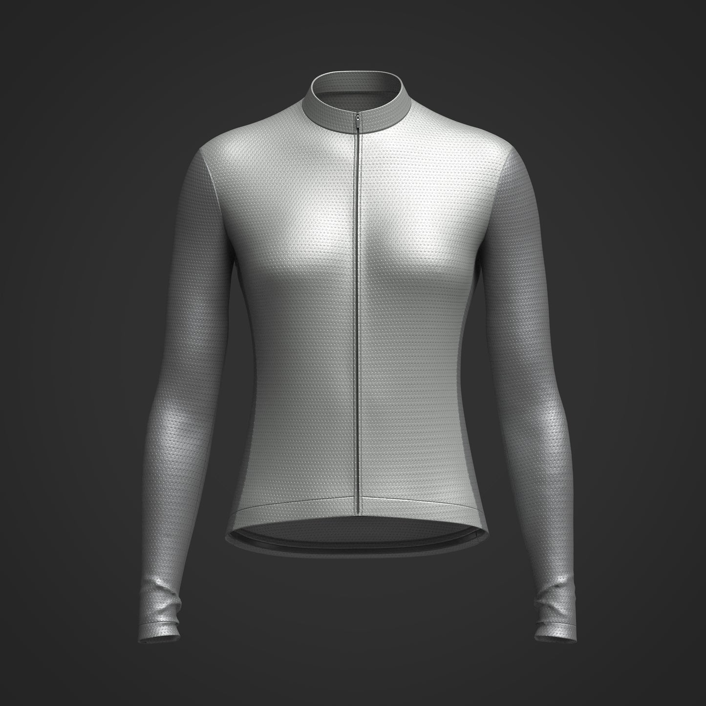 Women full Sleeve Cycling Jersey 3d Model Marvelous Designer-Clo3d-fbx-obj-Zprj