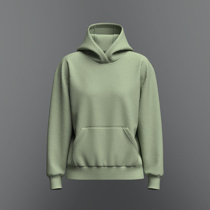 Women's Loose Fit Set-In Sleeve Hoodie 3d Model Marvelous Designer-Clo3d-fbx-obj-Zprj