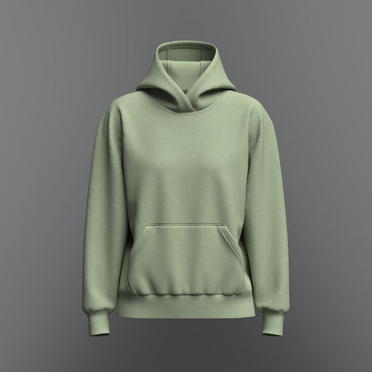 Women's Loose Fit Set-In Sleeve Hoodie 3d Model Marvelous Designer-Clo3d-fbx-obj-Zprj