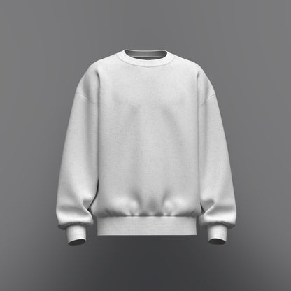 Men's Oversize Sweatshirt 3d Model Marvelous Designer-Clo3d-fbx-obj-Zprj