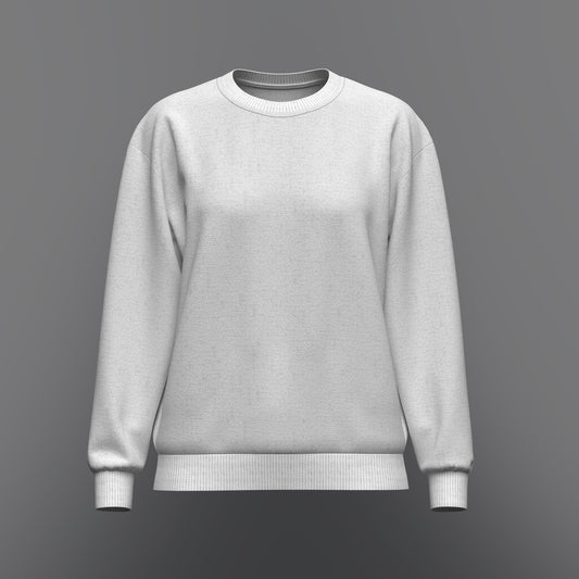 Women's Loose fit Sweatshirt 3d Model Marvelous Designer-Clo3d-fbx-obj-Zprj