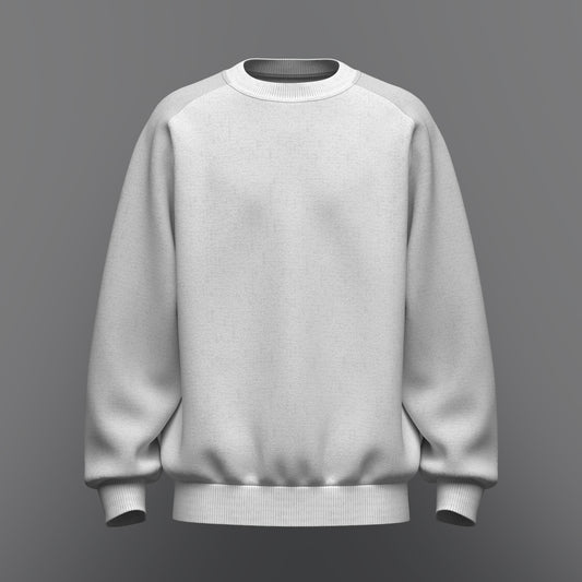 Men's Raglan Sweatshirt 3d Model Marvelous Designer-Clo3d-fbx-obj-Zprj