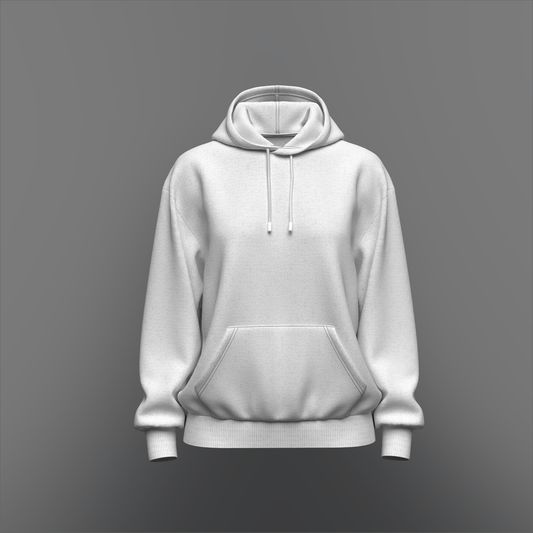 Women's Oversized Hoodie Set in No Zip 3d Model Marvelous Designer-Clo3d-fbx-obj-Zprj