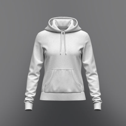 Women's Regular Fit Hoodie 3d Model Marvelous Designer-Clo3d-fbx-obj-Zprj