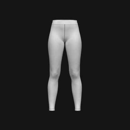 Women's Legging 3d Model Marvelous Designer-Clo3d-fbx-obj-Zprj