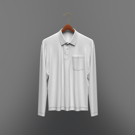 Men's Oversized Polo On Hanger 3d Model Marvelous Designer-Clo3d-fbx-obj-Zprj