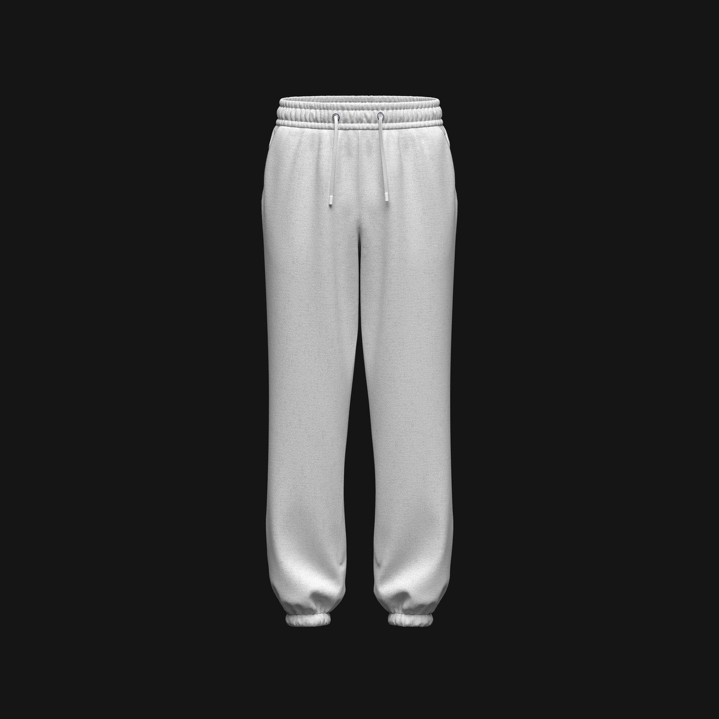 Men's Oversize Jogger No Pocket 3d Model Marvelous Designer-Clo3d-fbx-obj-Zprj