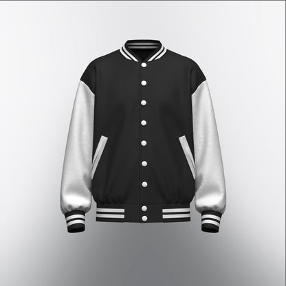Men's Oversized Varsity Jacket 3d Model Marvelous Designer-Clo3d-fbx-obj-Zprj