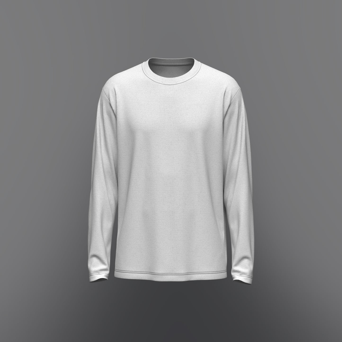 Men's full Sleeve T-Shirt 3d Model Marvelous Designer-Clo3d-fbx-obj-Zprj
