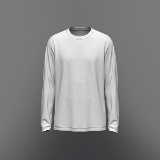 Men's full Sleeve T-Shirt 3d Model Marvelous Designer-Clo3d-fbx-obj-Zprj