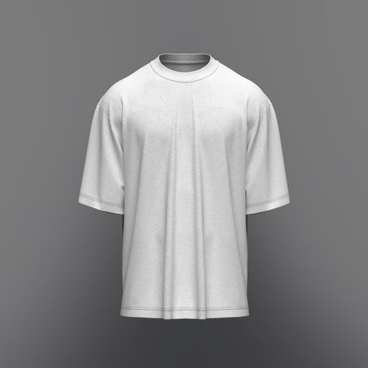 Men's Oversized T-shirt 3d Model Marvelous Designer-Clo3d-fbx-obj-Zprj