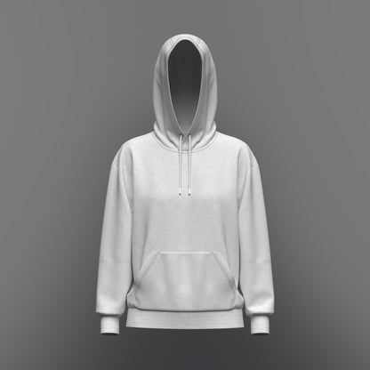 Women Loose Fit Sleeve hoodie 3d Model Marvelous Designer-Clo3d-fbx-obj-Zprj