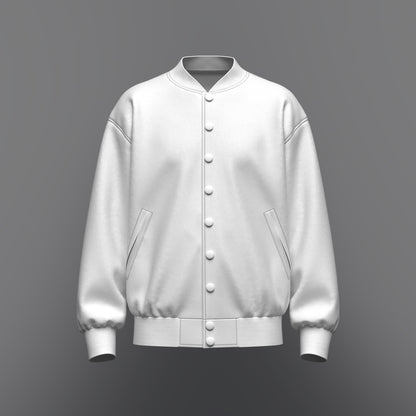 Men's Oversized Bomber Jacket 3d Model Marvelous Designer-Clo3d-fbx-obj-Zprj