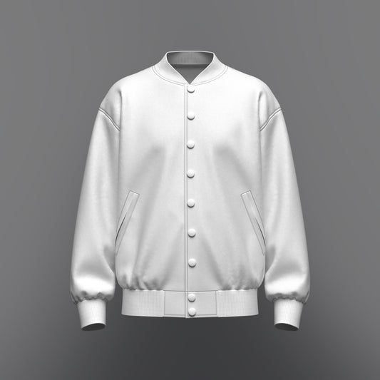 Men's Oversized Bomber Jacket 3d Model Marvelous Designer-Clo3d-fbx-obj-Zprj