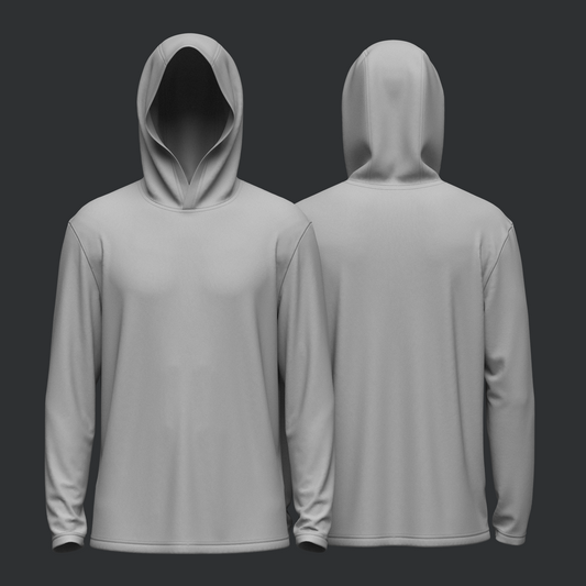 Male Hooded Jersey 3d Model Marvelous Designer-Clo3d-fbx-obj-Zprj