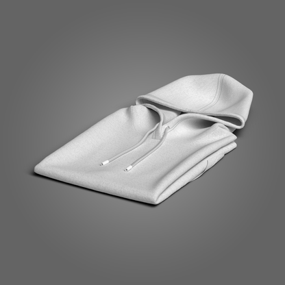 Folded Hoodie 3d Model Marvelous Designer-Clo3d-fbx-obj-Zprj