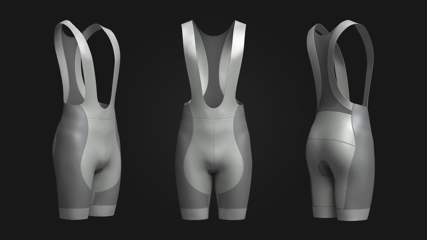 Men's Cycling Bib Shorts 3d Model Marvelous Designer-Clo3d-fbx-obj-Zprj