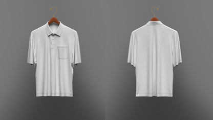 Polo on Hanger 3d Model Marvelous Designer-Clo3d-fbx-obj-Zprj